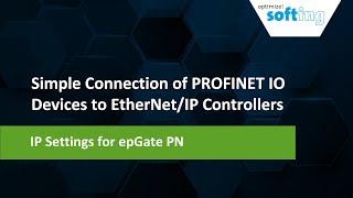 IP Settings for epGate PN