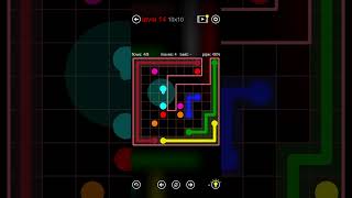 Flow Free - Obstacles - Worm Pack - Level 14 (10x10)