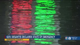 Gov. DeSantis declares state of emergency after Sarasota flooding