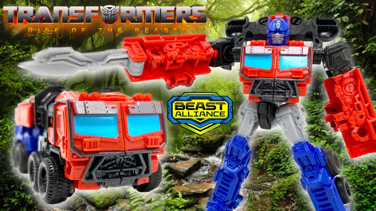 Transformers RISE OF THE BEASTS Beasts Alliance Battle Changers OPTIMUS  PRIME Quick REVIEW 