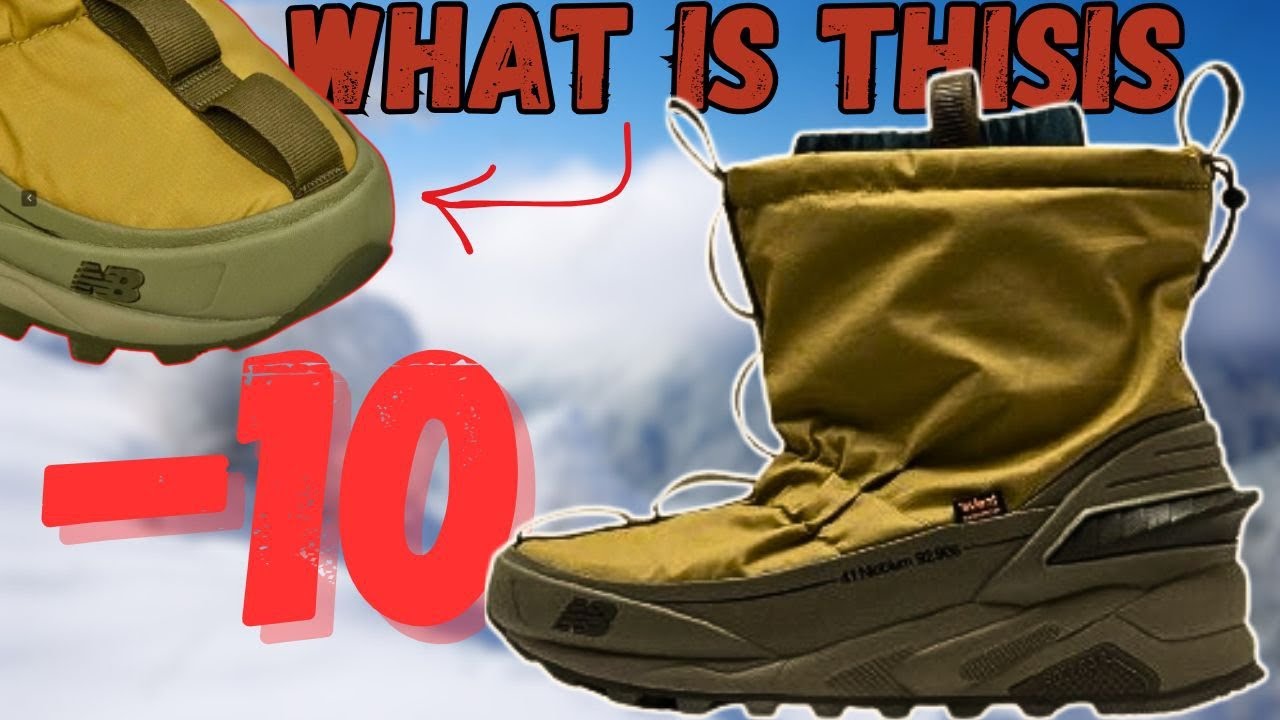 New Balance Niobium Concept 3 – The Ultimate Winter Boot You