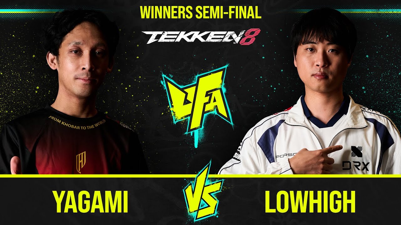 UFA 2025 - Tekken 8 - Winner Semi-Final - Yagami (Reina) VS LowHigh (Bryan)