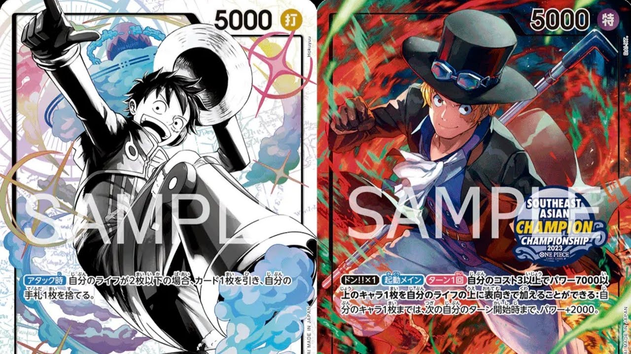 [ Standard Battle | OP14 ] 🟡 Monkey D. Luffy VS 🔴🟡 Sabo