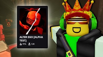 I tried Roblox Alter Ego during it