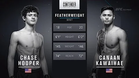 FREE FIGHT | 18-year-old Hooper Impresses | DWCS W...