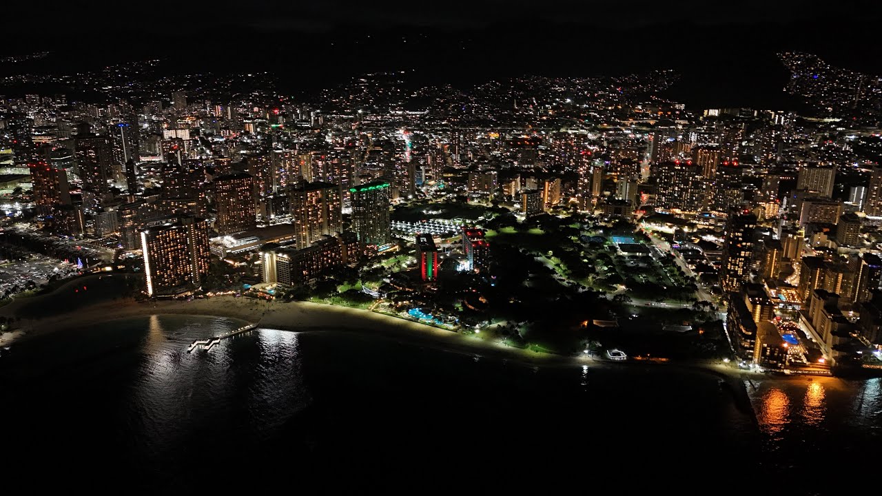 Drone footage Christmas Eve Hawaii YouTube