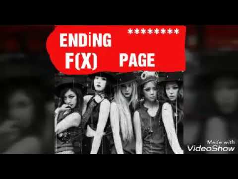 F(x) -Ending Page💕 F(x) -Ending Page💕
