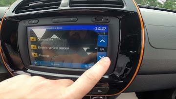 How to Find Points of Interest in Navigation in Dacia Spring ( 2021 – now )