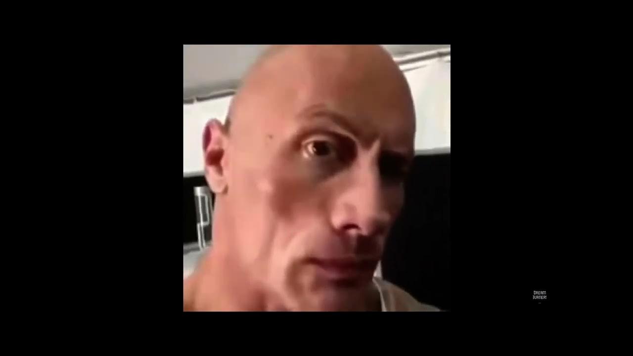 The rock eyebrow meme YouTube