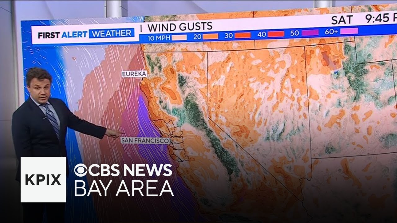 Warm weather with strong northwest winds - YouTube