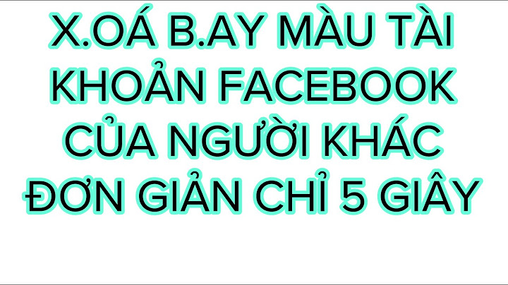 Làm cách nào để hack facebook của người khác