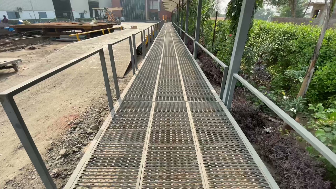 Antiskid Walkway platform made from Diamond Grip Strut by Allmarc Industries Private Limited