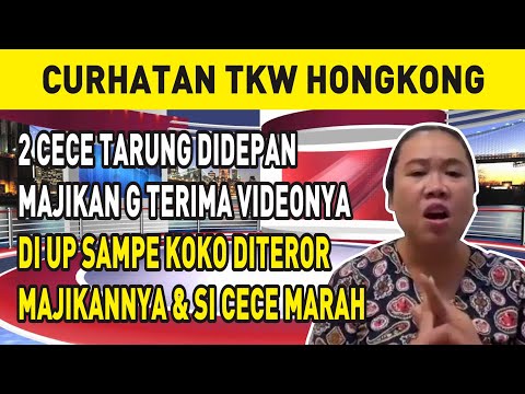 2 CECE T4RUNG DIDEPAN MAJIKAN G TERIMA VIDEONYA DIUP SAMPE KOKO DITER0R MAJIKANNYA & SI CECE MARAH