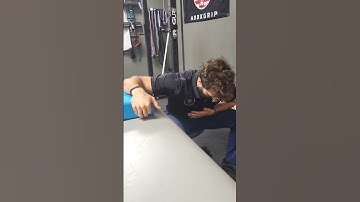 Seated shoulder external rotation