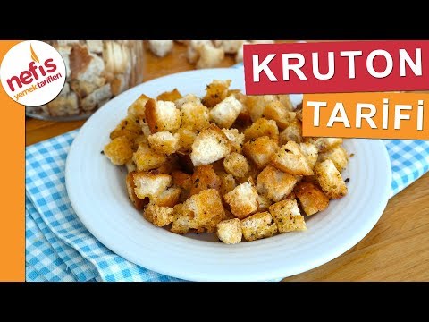 Kruton Nasıl Yapılır? Kıtır Ekmek Tarifi - Nefis Yemek Tarifleri