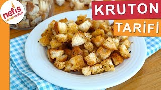 Kruton Nasıl Yapılır? Kıtır Ekmek Tarifi - Nefis Yemek Tarifleri Resimi