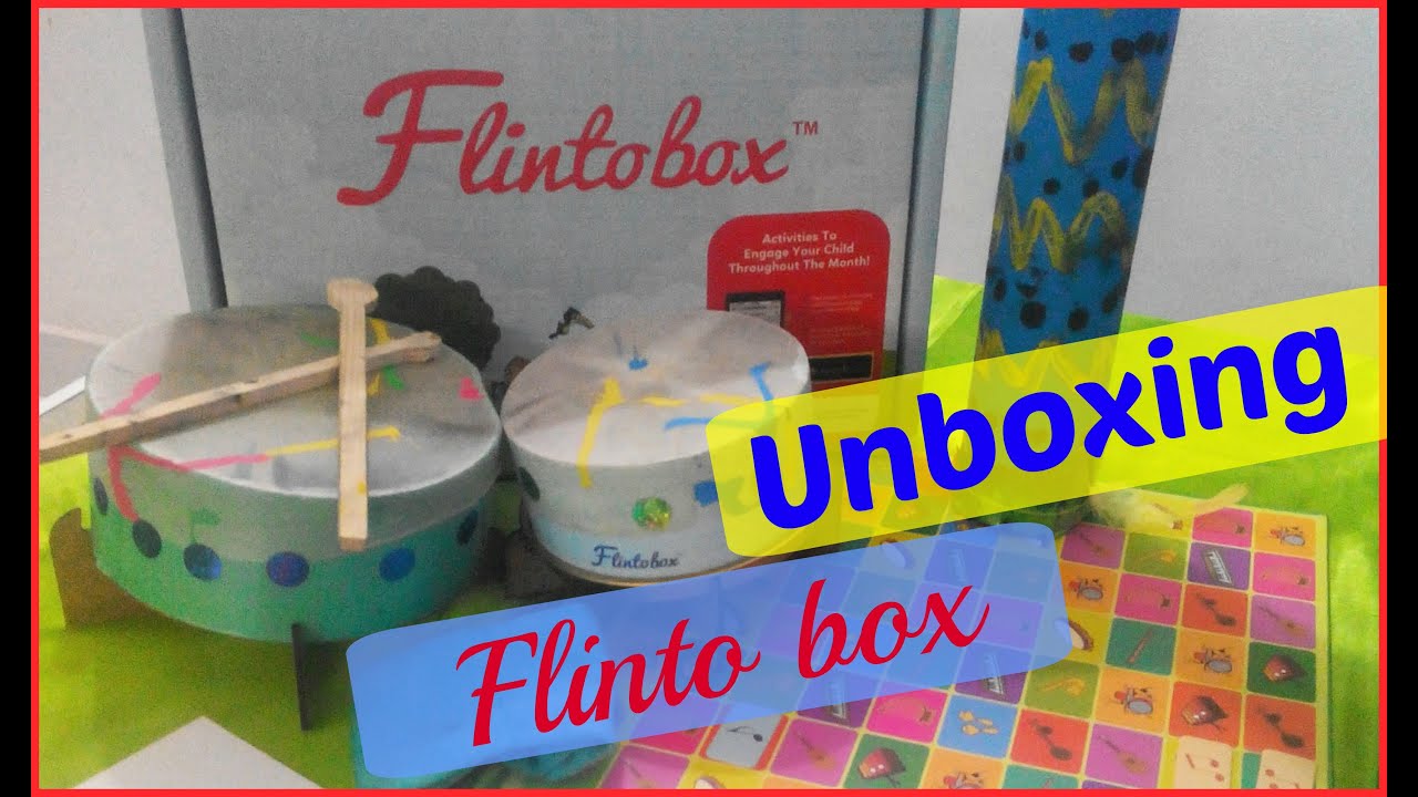 Unboxing Flintobox July 2016 Themed "Little Musician