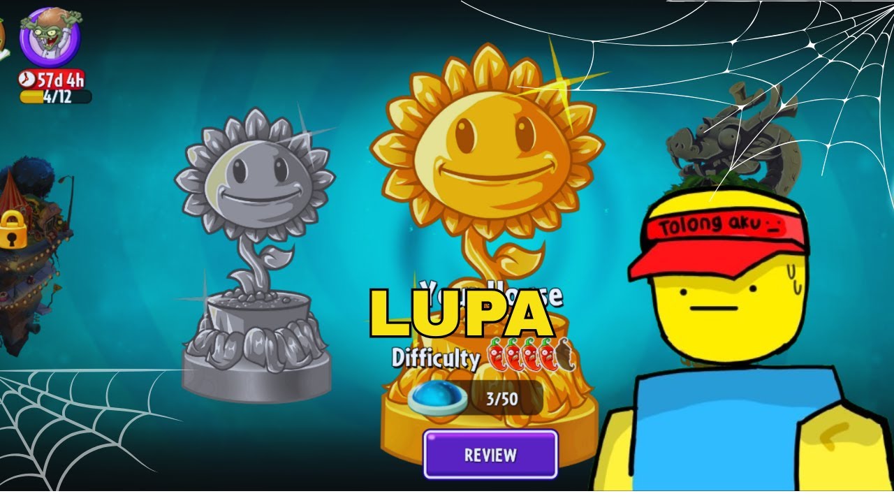 AKHIRNYA AKU KEMBALI KE GAME PVZ YANG KU SUKAI INI 