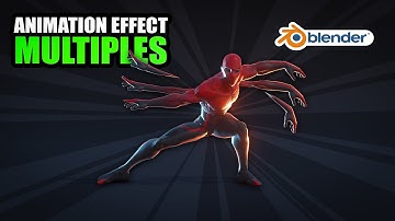 "Meervoudige" smeereffect in Blender 3