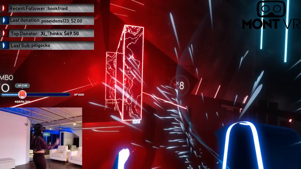mode hard BEAT SABER 100$ bills MONTVR 3R - YouTube