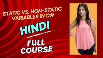 Static vs. Non-Static (Instance) Variables in C# #viralvideo #csharptutorial #staticnonstatic