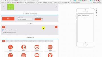 Mobimatic App Builder - In-App Messaging