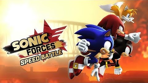 Sonic Forces Speed Battle PART 1 Gameplay Walkthrough - iOS / Android