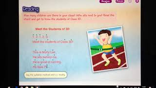 小學三年級下英語課本第一課 Primary 3B Chapter 1 Meet my class Longman Elect Pearson