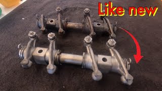 How to rebuild Classic VW flat 4 Rockers Beetle Bus Karmann engine refurbish