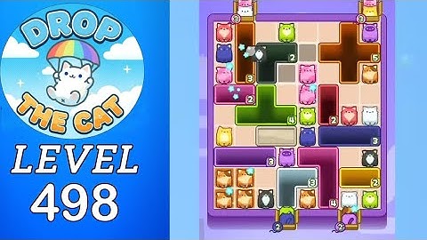 Drop The Cat Level 498 Walkthrough