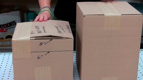 Multi- Depth Box Cut to Fit Product