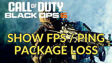 How to Show FPS & PING in COD Black Ops 6 | Easy BO6 Guide | BO6 Tutorial