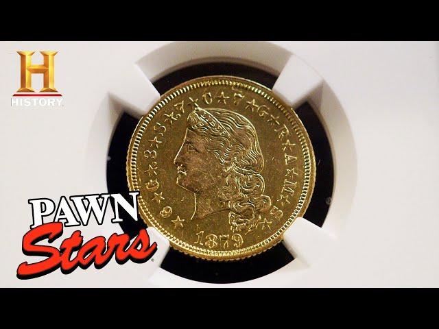 Pawn Stars: $92,000 for SUPER RARE 1879 Gold Coin (Season 19) - YouTube