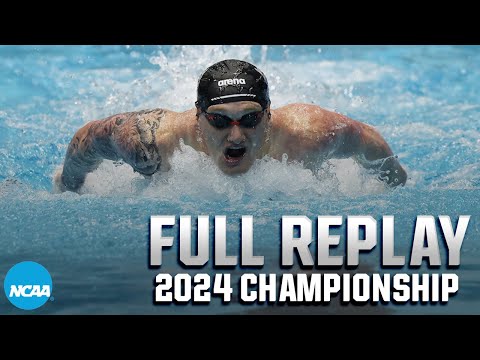 2024 NCAA DI men's swimming & diving championship | FULL REPLAY