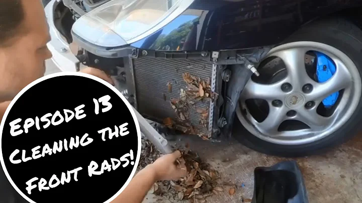 Mein 911 | Cleaning my front Radiators