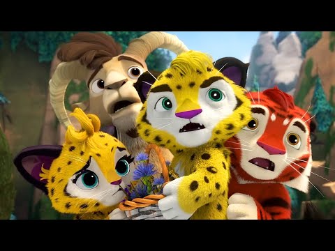 🐾 Лео и Тиг 🐾 – Серия 63 – Каменный великан | Мультик для детей про животных