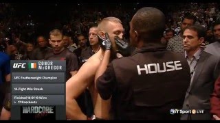 'The Notorious' Conor McGregor entrance into UFC 196