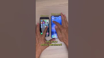 Test Score antutu benchmark on iPhone xs max vs iPhone se 2