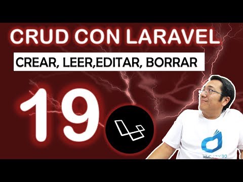 19.- Crud con Laravel - Crear, leer, editar y borrar registros (Adecuar el login)