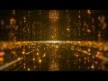 Golden 3D Arena ║ Glowing Sparks - Beautiful Edits Overlay ║ Relaxation & Meditation