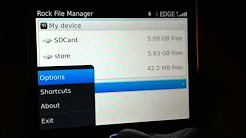 Rock File Manager for Blackberry, My BlackBerry Android File Manager Solution, Rock File Manager LIVE SHOW, File Manager: BlackBerry Z10 - Official How To Demo, How to Load APK Files on the Blackberry Z10 and Z30, Rock file, file manager di Blackberry Aurora tanpa download aplikasi lagi