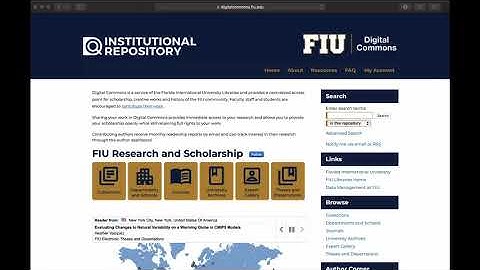 Creating a Digital Commons Account