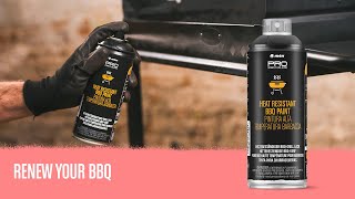 How to use the MTN PRO Heat Resistant BBQ Paint