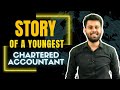 Story of 21 year old chartered accountant  first attempt to crack ca exam  ca journey  cacs