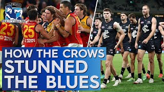 The big change the Crows made to shock Carlton as Blues set for massive test - Sunday Footy Show
