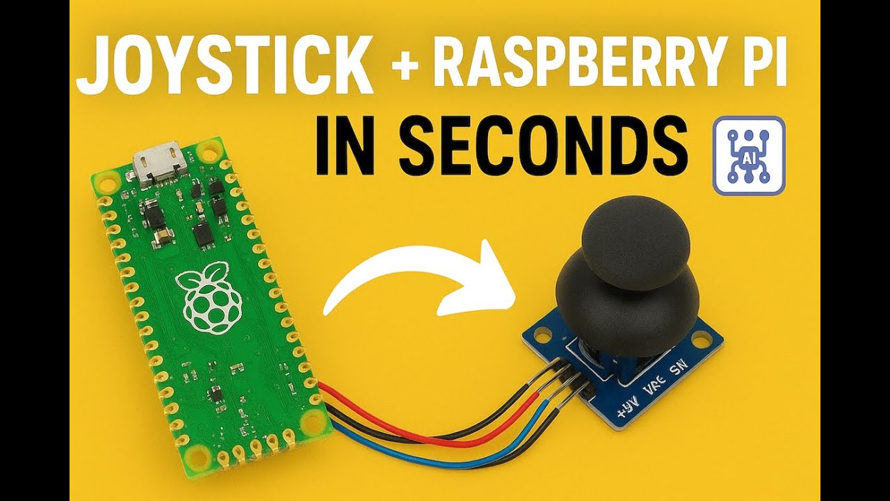Control a Joystick with Raspberry Pi in Seconds | Powered by AI 🤖 - YouTube