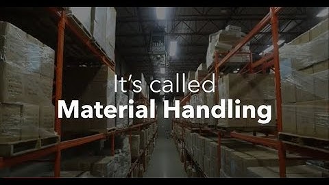 A Career in Material Handling