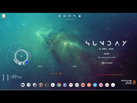 Video: How To Change The Desktop Theme