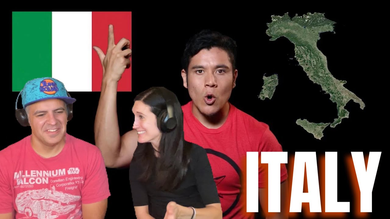 Geography Now! Italy REACTION YouTube