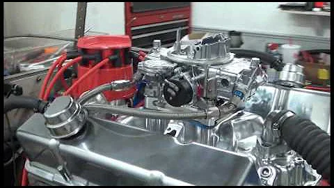 SBC 463HP 383 STROKER ENGINE DYNO RUN FOR LARRY CR...